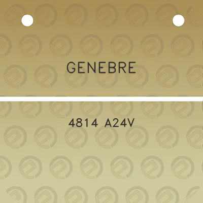 genebre-4814-a24v