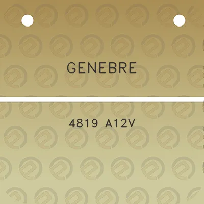 genebre-4819-a12v