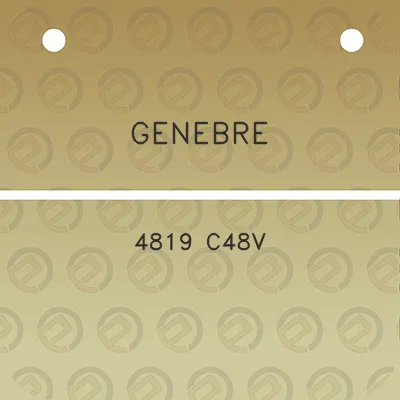 genebre-4819-c48v