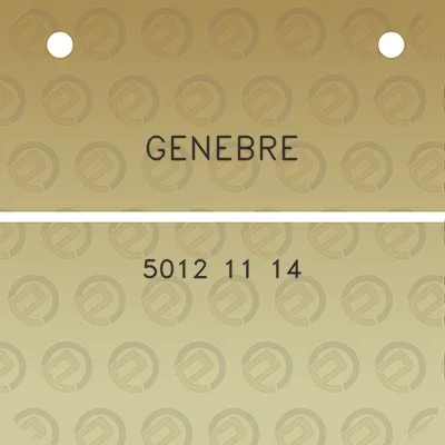 genebre-5012-11-14