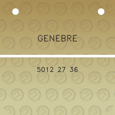 genebre-5012-27-36