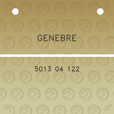 genebre-5013-04-122