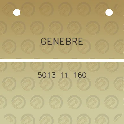 genebre-5013-11-160