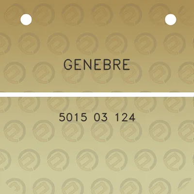 genebre-5015-03-124