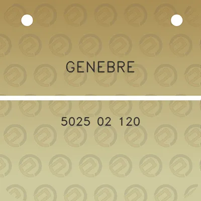 genebre-5025-02-120