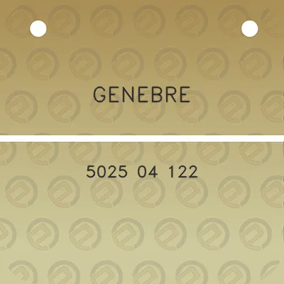 genebre-5025-04-122