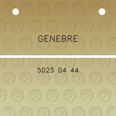 genebre-5025-04-44