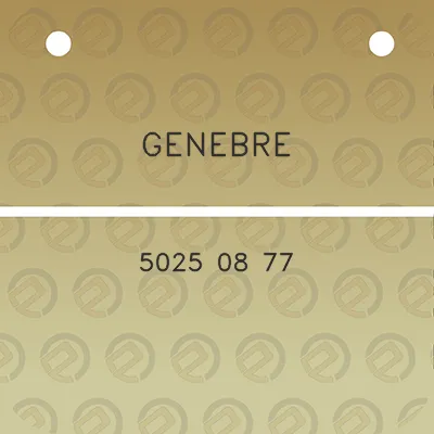 genebre-5025-08-77