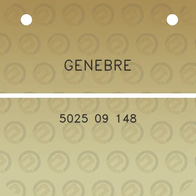 genebre-5025-09-148