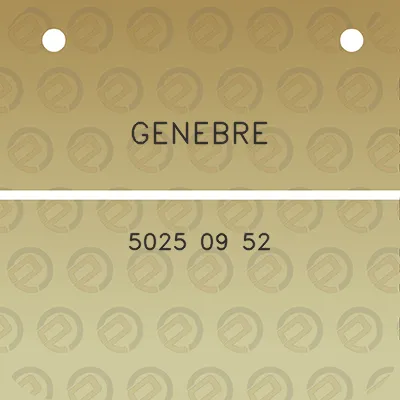 genebre-5025-09-52