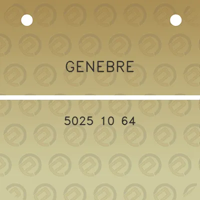 genebre-5025-10-64