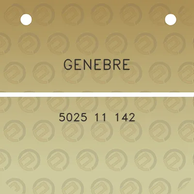 genebre-5025-11-142