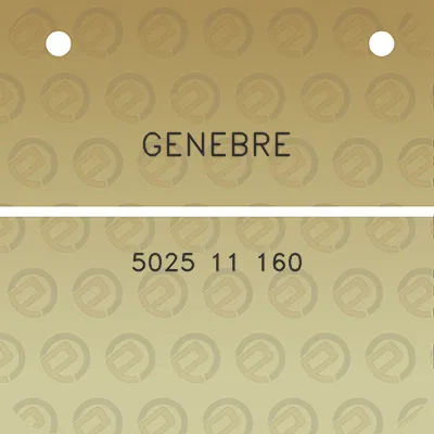 genebre-5025-11-160