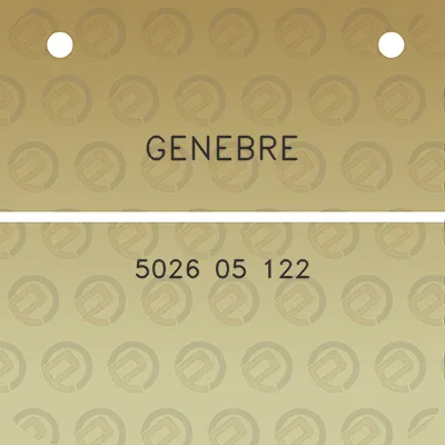 genebre-5026-05-122