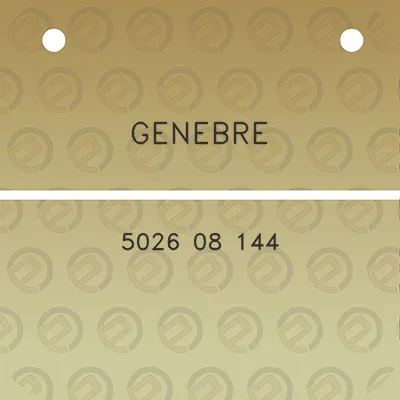 genebre-5026-08-144