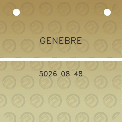 genebre-5026-08-48