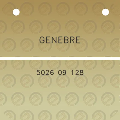 genebre-5026-09-128