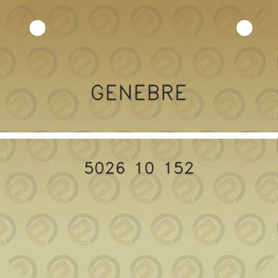 genebre-5026-10-152