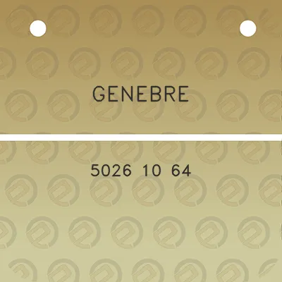 genebre-5026-10-64