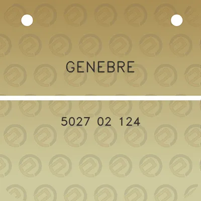 genebre-5027-02-124