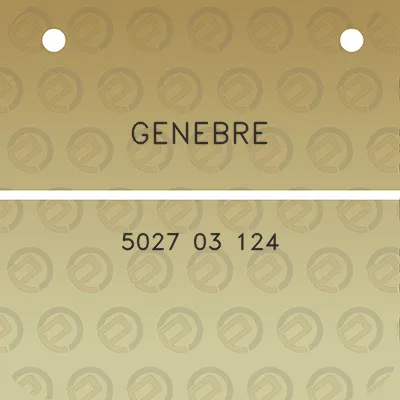 genebre-5027-03-124