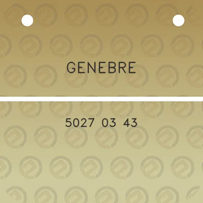 genebre-5027-03-43