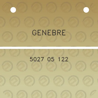 genebre-5027-05-122