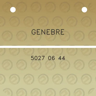 genebre-5027-06-44