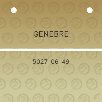 genebre-5027-06-49