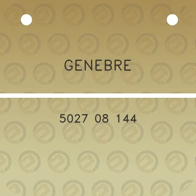 genebre-5027-08-144