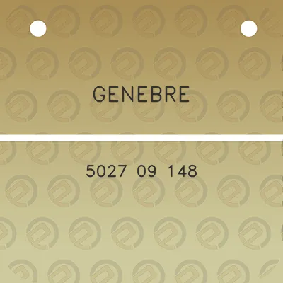 genebre-5027-09-148