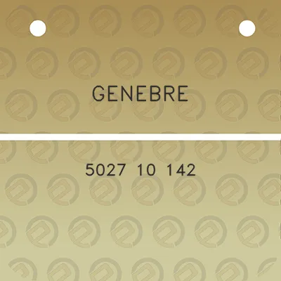 genebre-5027-10-142