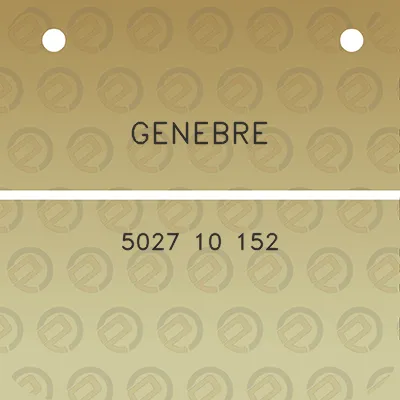 genebre-5027-10-152