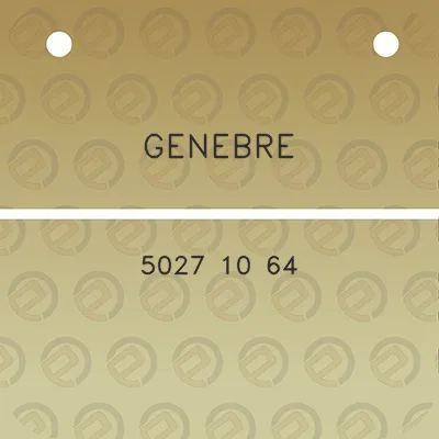 genebre-5027-10-64