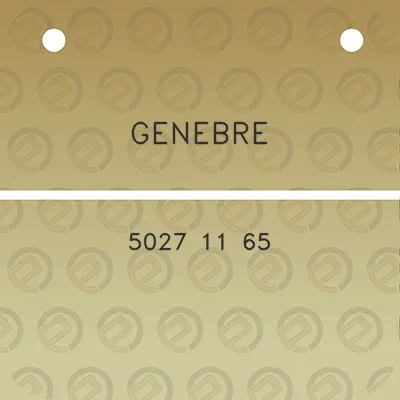 genebre-5027-11-65