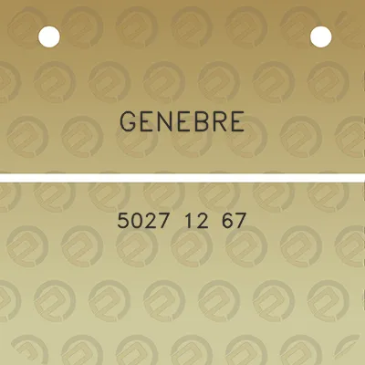 genebre-5027-12-67