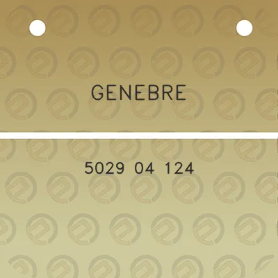 genebre-5029-04-124