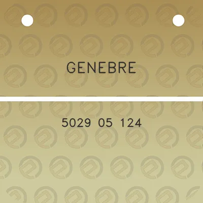 genebre-5029-05-124