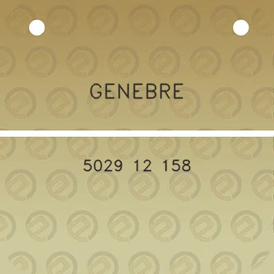 genebre-5029-12-158