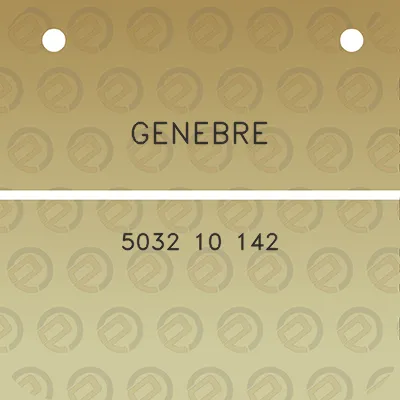 genebre-5032-10-142