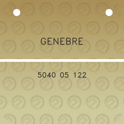 genebre-5040-05-122