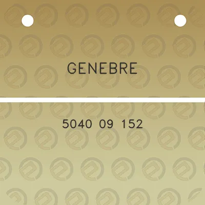 genebre-5040-09-152