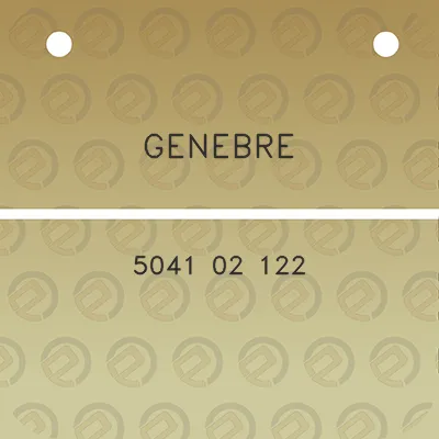 genebre-5041-02-122