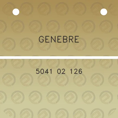 genebre-5041-02-126