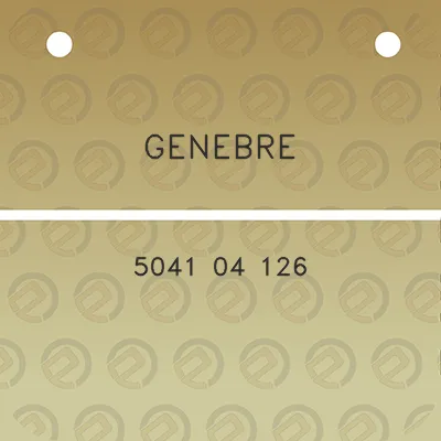 genebre-5041-04-126