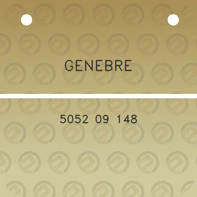 genebre-5052-09-148