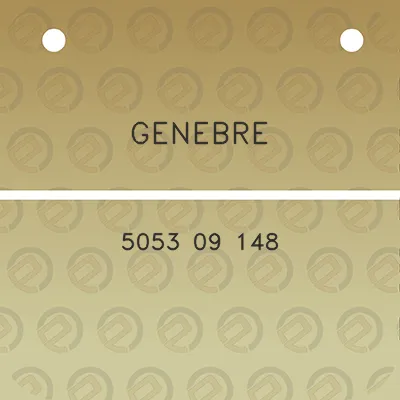 genebre-5053-09-148