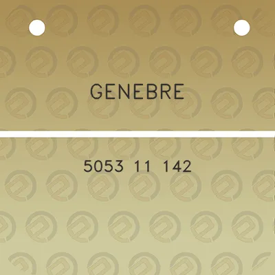 genebre-5053-11-142