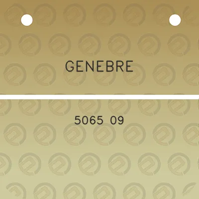 genebre-5065-09