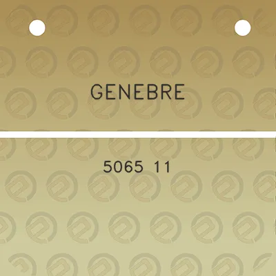 genebre-5065-11